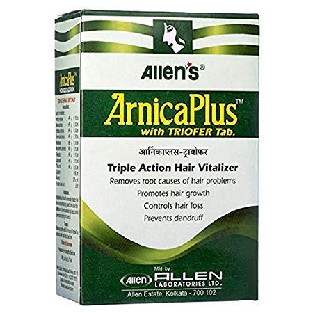 Arnica Plus Triofer de Allen - Cabelo de ação tripla vitalizador - 100ml + 50 guias