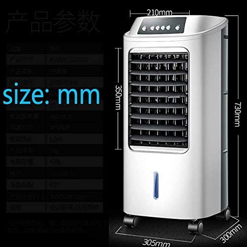 ISOBU LILIANG-- Coolers evaporativos Air condicionador portátil, evaporativo Circulador de ar de resfriamento Purificar um umidificador de ar resfriador remoto Remote Remote Remote 30x30x73cm bmzdlfj-1