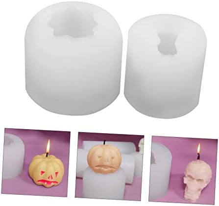 Toyvian Halloween Stencils Conjuntos de presentes de banho moldes de silicone moldes de silicone para resina 4pcs Silicone