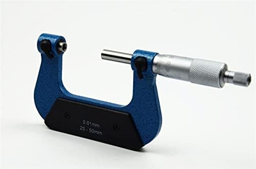 SMANNI 0-25mm 25-50mm 50-75mm 75-100mm parafuso Palme de rosca micrômetros de rosca, incluindo medição de anvilas