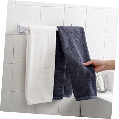 Zerodeko 2 peças Toalheiro Cabine de toalheiro Towel Moldas de parede de barra de parede para armazenamento de touth prateleira rack multifuncional portador de armazenamento de armazenamento Rack Rack Rack Banheiro Towel Towel