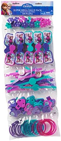 American Greetings Frozen Supplies Party Favors Value Pack, Multi Color