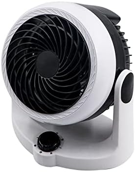 Aquecedor de ventilador portátil de 3 velocidades Veeologia, soprador de ar quente do escritório, compacto com termostato que pode balançar a cabeça, branco