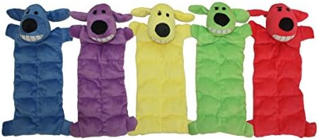 Multipeto de 12 polegadas Squeaker Mat Mole Plush Dog Toy com 13 Squeakers, as cores podem variar