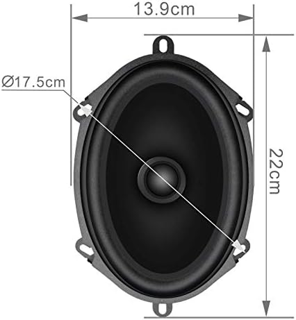 Sondpex 5 x7 / 6 x8 Dual Cone Speaker - Substituição de equipamento original