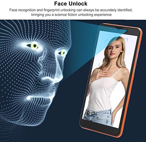 EBTOols Note30 Plus 5.72in Smartphone, impressão digital de face Desbloquear cartões duplos em espera dupla 512MB+4 GB de telefone