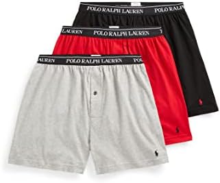 Polo Ralph Lauren Classic Fit w/Wicking 3-Pack Knit Boxers