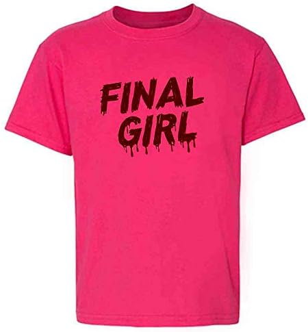 Pop Threads Final Girl Horror Movie Meme Trope Halloween Baby Beddler Kids Girl Boy Boy T-Shirt