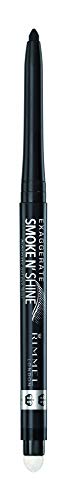 Rimmel Exagerate Smoke'n Shine Eyeliner, 001/Little Black Smokey, 0,008 onça fluida, pacote de 1