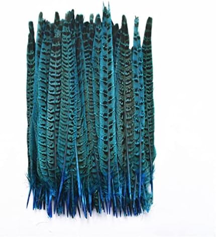 10pcs/lote penas de cauda de faisão feminina para artesanato 25-30 cm de faisão natural decoração de pluma decoração de penas plumas-vermelho