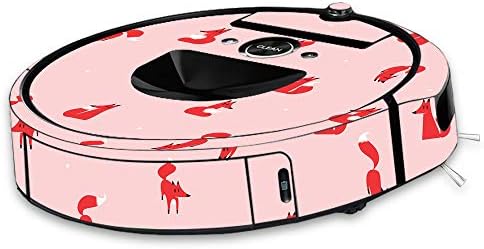 MightySkins Skin Compatível com o vácuo do robô IroBOT Roomba i7 - Padrão de Fox de Inverno | Tampa protetora, durável