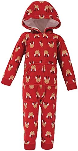 Hudson Baby Unisisex Baby Fleece Levesuits, CoverAlls e Playsuits