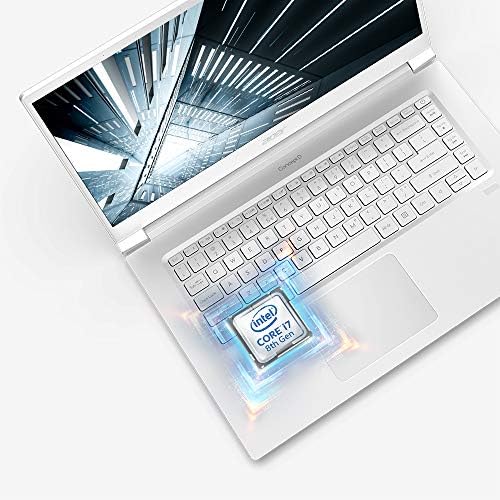 Acer conceitual 5 CN515-51-72FX Laptop criador, 8th Gen Intel Core i7-8705G, AMD Radeon Rx Vega M GL, 15,6 Ultra HD IPS Display, Pantone Validado, Delta E