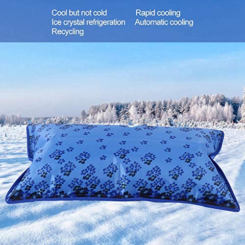 Travesseiro de cama, travesseiro fresco de verão e relaxamento reversível travesseiro de cama macia travesseiro de gelo