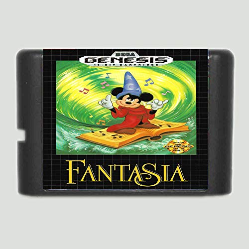 Cartucho de jogo Fantasia Card de 16 bits para Sega Mega Drive para Genesis-ntsc-U