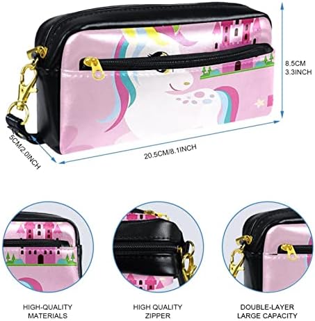 TBOUOBT BACOS COSMETOS Sacos de maquiagem para mulheres, bolsas de maquiagem pequenas bolsas de viagem, Universo Space Cartoon