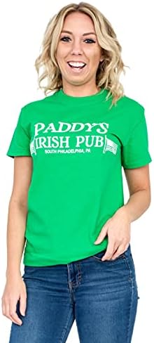 É sempre ensolarado na camiseta irlandesa de TV para pub irlandês da Philadelphia Paddy oficialmente licenciada pela