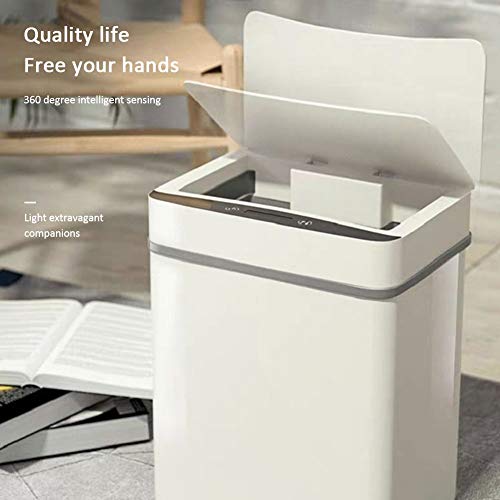 Mxiaoxia 12L Lixo inteligente pode automática sensor de movimento de indução Dustbin home cozinha banheiro desperdício