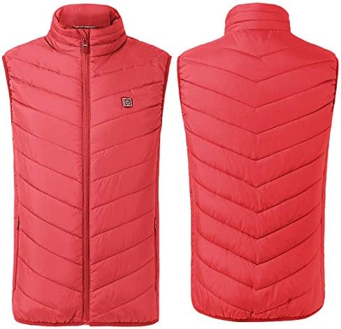 Colete aquecido, jaqueta de aquecimento elétrico USB Polar polar para homens para homens Coloque à prova d'água para roupas de inverno