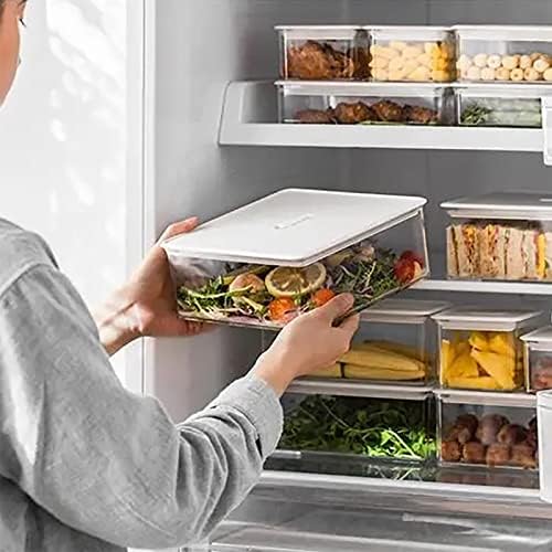 Blmiede refrigerador drenando caixa fresca com permeabilidade de ar super vedação caixa de vedação Fruta e caixa de armazenamento
