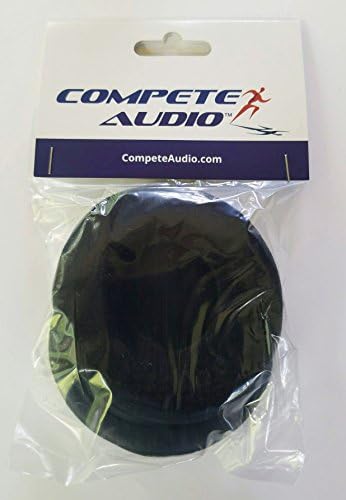 COMPETAR AUDIO VL90 SUBSTITUIÇÃO DE VELVETO EAR PODS COMPATÍVEIS COM SNENHEISER HD205 HD215 D225, AUDIO-TECHNICA ATH-T2, PRO700, TECNOLICADO RP-DH1200, Pioneer HDJ-200