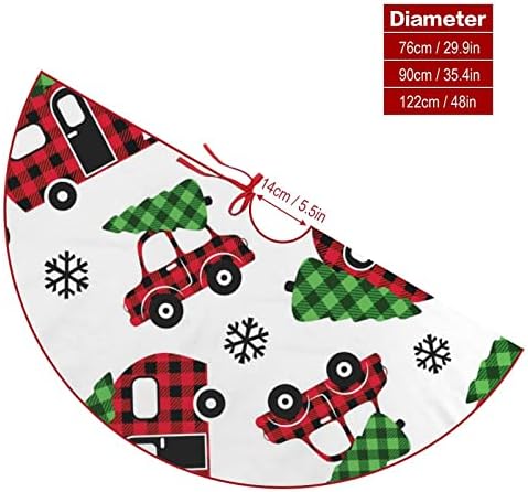 Salia de árvore de chirstmas Carro de Natal Tree Tree Festas Festas Decoração Home 30 × 30