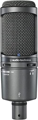 Audio-Technica AT2020USB Plus Microfone condensador com filtro pop