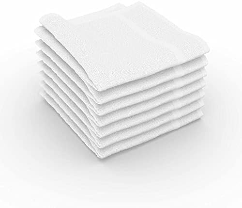 Huijk 24 embalagem de pacote premium algodão toalha de face pano de pano de pano de pano de pano de ginástica