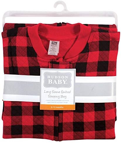 Hudson Baby Unisisex Baby Premium Soldado de manga longa e cobertor vestível