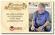 William Shatner autografou Star Trek 1: 1 Scale Prop Replica Communicator