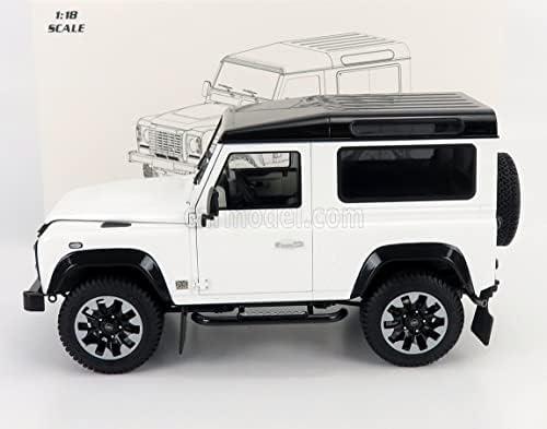Modelo LCD 1/18 Defender 90 Works V8 70th Edition 2018 LCD18007-WH