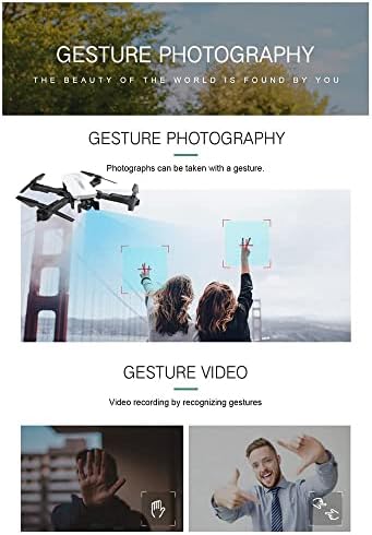 Skyteey Mini Drone para crianças com câmera 4K HD FPV Remote Control Toys Gifts Para meninos meninas com altitude Hold, Modo sem