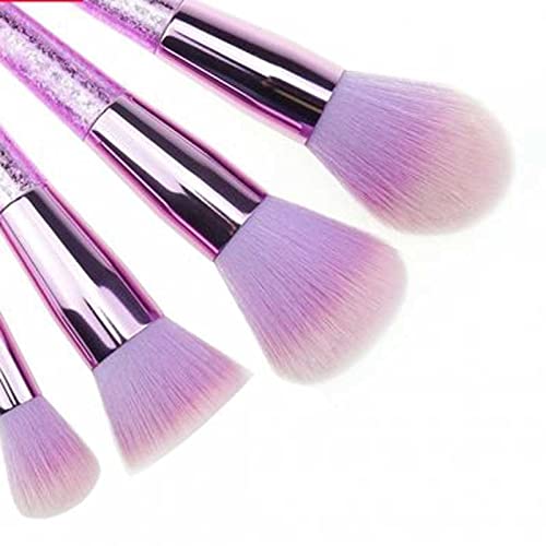 Clksz 7pcs Diamond Glitter Brush Brush Fundação Blending Sheshadow Brush Kit Kit Cosmético Beleza Kit de Ferramenta