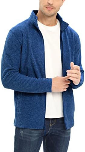 Jaquetas de lã de tacvasen masculino masculino completo com casacos casuais macios casuais com bolsos