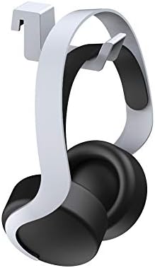 NC Mini Headphone Helter Mount Stand Hook Suporte com estrutura curva de uma peça para PlayStation 5 para o fone