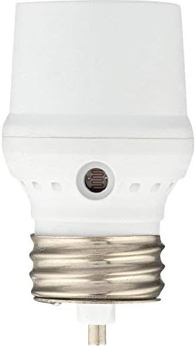 Westek SLC5BCW-4 Dusk Outdoor/Indoor To Dawn Light Control para lâmpadas CFL/LED