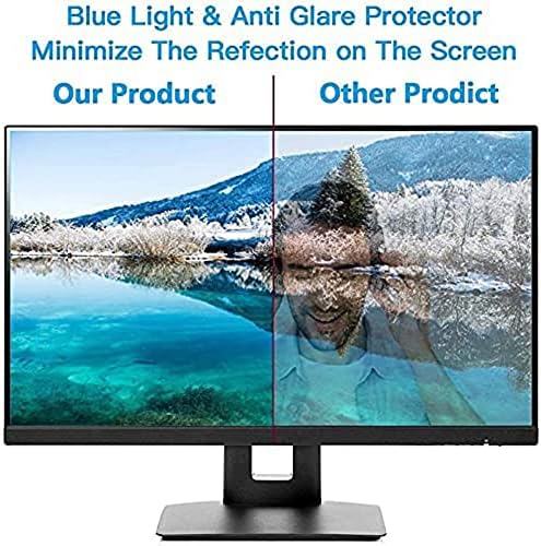 Protetor de tela da TV Kelunis, Filme anti-Glare Blue Blocking Filt Matte Filtro de bloqueio de luz Anti-arranhão Proteja seus olhos