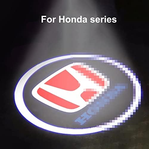 IVOBUY 2PCS para Honda Car Door Light HD LED LED cortesia Shadow Shadow Welcome Light Laser emblema Puddle Lamp for Honda