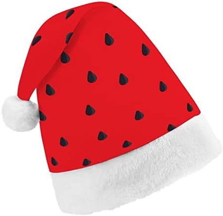 Chapéu de Papai Noel de melancia vermelho para o capítulo de Natal vermelho favorece suprimentos festivos de festas de ano novo