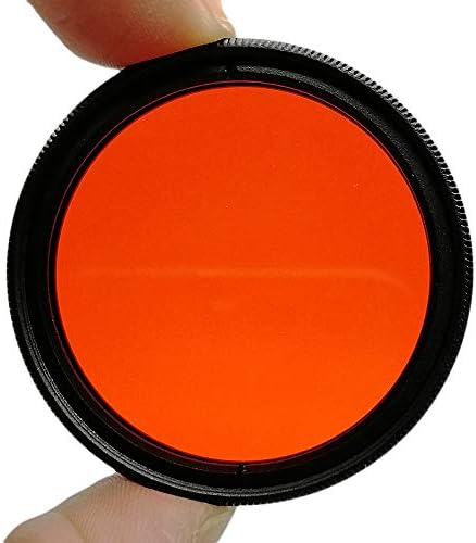 Balaweis 37mm Orange Full Color Lens Filtro para Acessório da Lente da Câmera DSLR com rosca de filtro de 37 mm