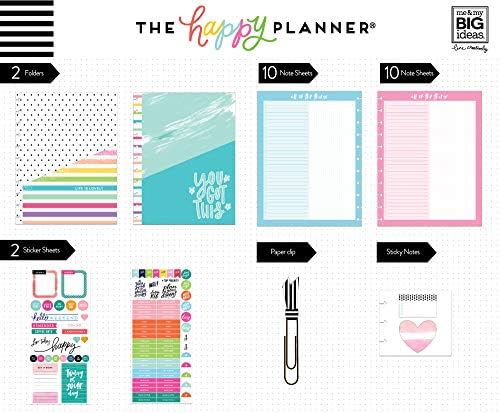 Create 365 Life Is Lovely Big Accessories Happy Planner, Multicolor