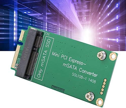 MSATA Converter MSATA SSD para Mini PCI Express SATA SSD RISER RISER Extlender Adapter Converter para ASUS EEE PC 1000