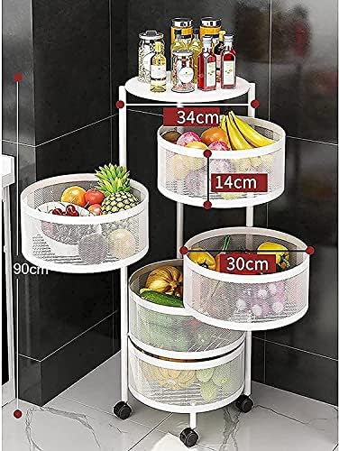 Prateleira de armazenamento de cozinha prateleira de armazenamento de frutas de frutas rack de cozinha armazenamento de prateleira