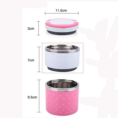 Slatiom Thermal Lunch Box Bento Box Cartoon Problema de alimentos Contêiner de armazenamento de alimentos Aço inoxidável para