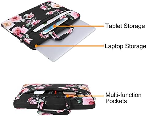 Mosis Laptop Bolsa de ombro compatível com MacBook Pro 16 polegadas 2023-2019 M2 A2780 M1 A2485 PRO/MAX A2141/PRO 15 A1398,15-15,6