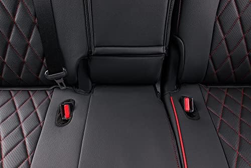 Ekr Casa Custom Fit Car Seat Covers Para Selecionar Toyota Sienna LE 2021 2022 2023 - Três Linha, Leatherette