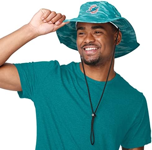 Foco Men's NFL Team Logo Sport Outdoor Sun Bucket Boonie Hat