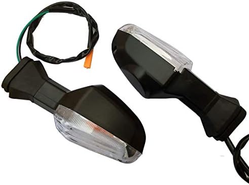 Motortogo 1 par lente transparente Indicadores Indicadores Turn Signal