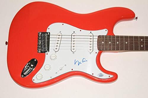 Yoko Ono assinou Autograph Fender Electric Guitar - Beatles John Lennon esposa PSA