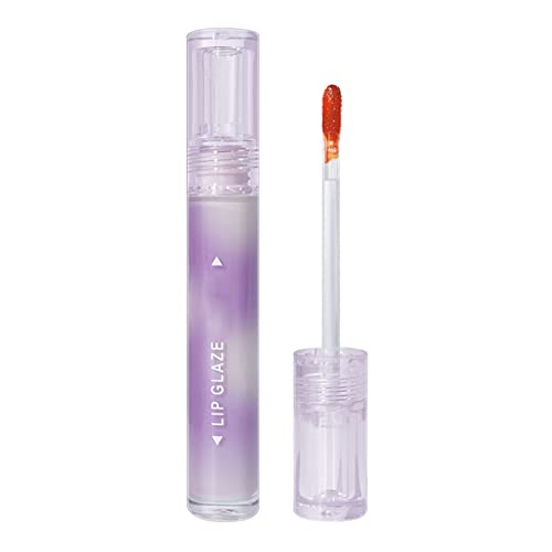 28 Make Up Up Purple Lip Glaze Mirror Gloss Lip Gloss não é facilmente manchado de xícara para melhorar a cor e trazer brilho